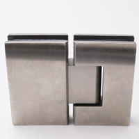 180 Degree Stainless Steel Glass to Glass Bathroom Shower Hinges