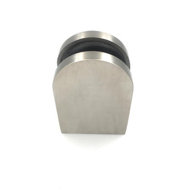 Curved Back Stainless Steel Glass Holders For Round Tube